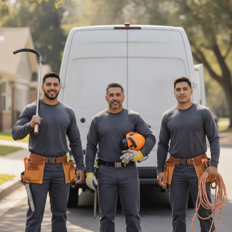 Abate de Árvores equipe em Raposo Tavares